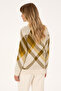 Women's Cream Crew Neck Sweater 50308923-Vr256 - 5