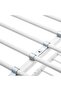 Bunk Bed without Mattress White Metal 90x200cm - 6