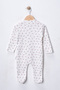 Baby Girl 2-Piece 100% Cotton Footed Romper Set - 4