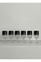 Bohemia Crystal Coffee Side Water Glass Black 130 Cc 6 Pcs