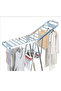 Foldable Clothes Dryer Double Layer Rack outside and inside 1.5M White Color Silver Colour - 4