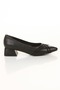 Classic Rubber Thick Short Heel Daily Night Shoes - 2