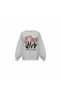 Girls' Sweatshirt Balloon Sleeve Printed Oversized Cotton Sweatshirt / Wide Fit Long Sleeve T-Shirt - 7