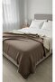 Brown Single/Double 7-Layer Double-Sided Fiber-Filled Muslin Adult Blanket