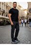 Wool Regular Fabric Trousers-60382 - 5