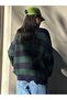 Women's Thick Striped Non-Pilling Oversized Knitwear Sweater, Women's Sweater - 2