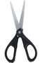 Essentials Recycled Scissors, Adult 17.1 cm, Ambidextrous (468010), Black - 3