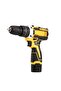 Rechargeable Cordless Drill Lithium Battery Handheld Drilling Impact Electric Cordless Drill - 3