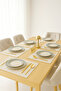 6 Pieces Natural Vintage Linen American Placemat/Placemat 35 X 45 cm Tableware Presentation Set - 3