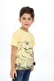 Boy's Printed Crew Neck Short Sleeve T-Shirt - 3