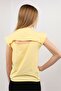 Girl's Printed Crew Neck Short Sleeve T-Shirt - 2