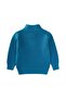 Thessaloniki Knitwear Zippered Sweater 2-11 Years Turquoise - 2