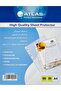 A4 Glass Clear Pocket Protector - Box-80 Micron 100 Pieces