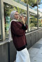 51172- Stylish Comfortable Glittery Women's Knitwear Long Sweater - 3