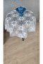 Fiskos Tulle Guipure Tablecloth Dowry Cover - 2
