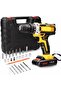 Rechargeable Cordless Drill Lithium Battery Handheld Drilling Impact Electric Cordless Drill - 5
