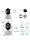 Security Camera Motion Tracking, Night Vision, Two-Way Audio and Mobile App Control - 3