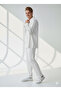 Unisex Corded Fabric Shirt Collar Long Sleeve Pocket Elastic Waist 2-Piece Set - 2
