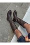 Brown Leather (Svoly) Zippered Riding Women's Boots - 5