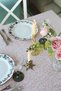 Tablecloth Floral Powder Pink Vintage Ruffled 140X120Cm - 4