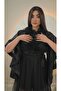 Women's Long Tulle Lace Dressing Gown - 4