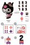 Kuromi 9Th Birthday Balloon Set Sanrio Character Black Number Pink Purple Pastel Video Installation - 2