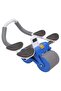 Automatic Rebound Abdomen Wheel - Double Wheel Ab Roller with Elbow Support, Knee Pad & Timer