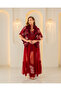 Women's Long Tulle Lace Dressing Gown