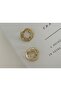Special Series Xp Baguette Stone French Model Gold Design Earrings - 3