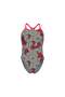 Women's Geometry Swimsuit Swim Booster Back - 8