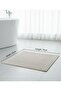 Cotton 2PCS Bath Mats (50x75cm), Classic Greek Key Pattern, Highly Absorbent and Quick Dry, 750 GSM - 3