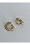 Special Series Xp Baguette Stone French Model Gold Design Earrings - 7