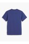 Lse Ss Relaxed Fit Tee Ssnl Serif Logo B Blue Men's T-Shirt - 3