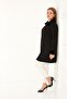 Steel Knitted Fur Collar Knitwear Coat - 3