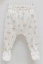 100% Cotton 0-3 Months Baby Girl 5-Piece Hospital Discharge Set - Mushroom and Flower Patterned - 4