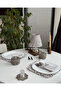 4-Piece Moonlit Linen 3-Compartment Cutlery Holder / Spoon-Fork-Knife Case - 3