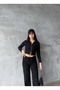 Women's Double Zipper Selanik Fabric Tracksuit Set - 2