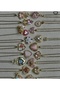Steel Necklace with Pink and Gold Details - 2