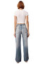 Women's Anthracite Wide Leg Denim Trousers Functional Durable Quality Comfortable Aesthetic Stylish - 5