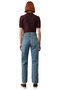 Women's Open High Waist Straight Cut Denim Pants Functional Durable Quality Aesthetic - 5