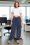 Women's Carrot Shalwar Knitted Trousers Anthracite Modal Blend Functional Durable Quality Stylish - 3