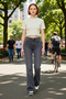 Women's High Waist Flare Denim Pants Cool & Comfort Functional Durable Quality Modern - 2