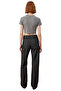 Women's Wide Leg Denim Pants High Waist Functional Durable Quality Comfortable Aesthetic - 5