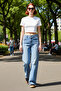 Women's Light Wide Leg Denim Pants High Waist Relaxed Fit Functional Durable Quality Stylish - 2