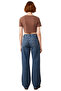 Women's Wide Leg Denim Pants Functional Durable Quality Comfortable Aesthetic Premium Stylish - 5