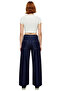 Women's Wide Leg Culotte Jean Pants Functional Durable Quality Comfortable Aesthetic Stylish - 5