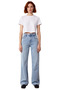 Women's Light High Waist Wide Leg Jean Pants Functional Durable Quality Comfortable Casual - 5