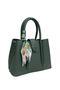Elegant Mini Ladies Handbag with Scarf – PU Leather Top Handle Women Bag for Daily Use(21cm*15cm) - 4