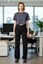 Women's High Waist Straight Cut Denim Pants Functional Durable Quality Comfortable Aesthetic Stylish - 4