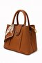 Elegant Mini Ladies Handbag with Scarf – PU Leather Top Handle Women Bag for Daily Use(21cm*15cm) - 2